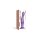 Strap-On-Me - Dildo Plug Curvy Size XXL - Metallic Purple - 19 cm
