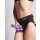 Strap-On-Me - Dildo Plug Curvy Size XXL - Metallic Purple - 19 cm