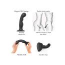 Strap-On-Me - Dildo Plug P&G Größe XL - Schwarz