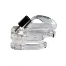 The Vice Chastity Cock Cage Mini V2 Transparent