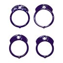 The Vice Chastity Cock Cage Mini V2 Purple