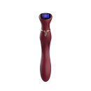 Viotec - Chance - G-Spot Massager - Gold & Wine Red