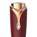 Viotec - Firelick - Mini Wand Vibrator - Gold & Wine Red