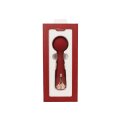 Viotec - Firelick - Mini Wand Vibrator - Gold & Wine Red