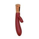Viotec - Mina - Rabbit Vibrator - Gold & Wine Red