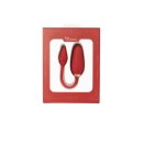 Viotec - Flora - Wearable Vibrator with App Control - Gold & Wine Red