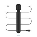 BLAQ - Digital Super Wand Vibrator - Black