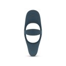 Boners Dreifach Cockring Blau