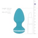 Cala Azul Blanca Vibrating anal plug