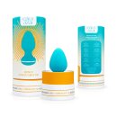 Cala Azul Blanca Vibrating anal plug