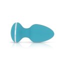 Cala Azul Blanca Vibrating anal plug