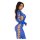 Leg Avenue Seamless footless bodystocking blau O/S