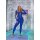 Leg Avenue Seamless footless bodystocking blau O/S