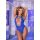Leg Avenue Seamless racer tank bodysuit blau O/S