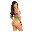 Leg Avenue Seamless ombre halter bodysuit blau O/S