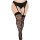 Leg Avenue Wild rose net thigh highs 1XL/2XL