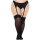 Leg Avenue Lace top opaque thigh highs 1XL/2XL