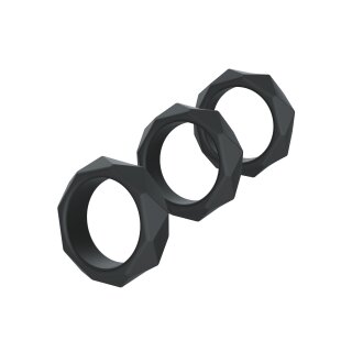 Heavy C-Ring Set Black