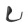 Dream Toys Fantasstic Analplug mit Penisring schwarz 3,5 cm