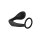 Dream Toys Fantasstic Analplug mit Penisring schwarz 3,5 cm