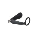 Dream Toys Fantasstic Vibration Analplug mit Penisring schwarz 3,4 cm