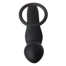 Dream Toys Fantasstic Vibration Analplug mit Penisring schwarz 3,4 cm