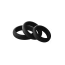 Dream Toys Ramrod cock rings set black