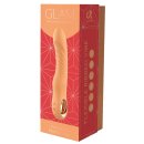 Dream Toys Glam Flexibler Vibrator mit Rillen orange