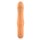 Dream Toys Glam Flexibler Vibrator mit Rillen orange