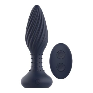 Dream Toys Startrooper Triton Vibration anal plug blue 4 cm