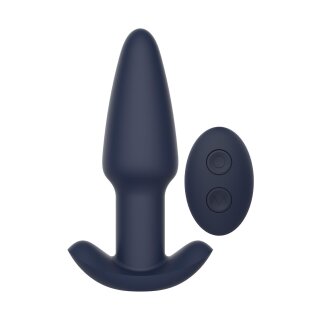 Dream Toys Startrooper Pluto vibrating butt plug blue 4.1 cm
