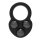Dream Toys Ramrod cock ring with 3 weighted balls black