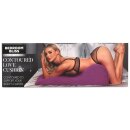 XR Brands konturierte Liebe Kissen - lila