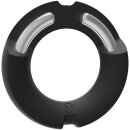 Doc Johnson The Paradox Silicone/Metal Cock Ring 50mm Black