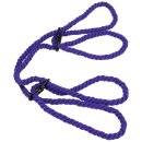 Doc Johnson Restrain 6mm Hemp Wrist or Ankle Cuffs Purple