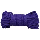 Doc Johnson Bind and Tie 6 mm Hemp Bondage Rope 50 ft - Violet