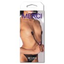 Doc Johnson Chained Up Nipple Clamps Purple