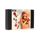 XR Brands Lovers Bondage Massage Set - Red