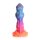 XR Brands Aqua Cock - Glow-in-the-Dark Silicone Dildo