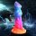 XR Brands Aqua Cock - Glow-in-the-Dark Silicone Dildo