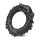 XR Brands Black Caiman - Silicone Cock Ring - Black