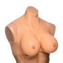 XR Brands Perky Pair G-Cup Silikon Brüste - Flesh