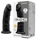 SILEXD Dual Density Silicone Dildo Model 2 Black