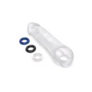 Size Up Clear View Penis Extender with Ball Loop Girthy
