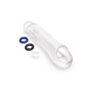 Size Up Clear View Penis Extender With Ball Loop Extra Girthy