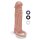 Size Up Silicone Realistic Penis Extender With Ball Loop Tan