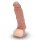 Size Up Silicone Realistic Penis Extender With Ball Loop Tan