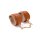 Dream Toys Elite Hand Cuffs Cognac Vegan Leather