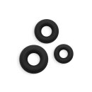 NS Novelties Renegade 3Pc Fireman Rings Black