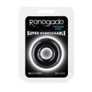 NS Novelties Renegade Fireman Ring Medium Black